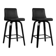 Artiss Bar Stools Kitchen Leather Barstools Swivel