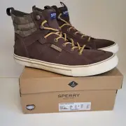 Sperry Striper Storm Hiker Camo Boot Men's Size 9.5 M Brown STS23706 New In Box!