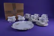 Unused Royal Albert Haworth 21 piece teaset
