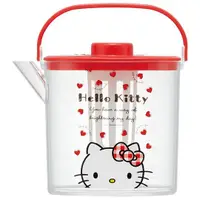 在飛比找蝦皮購物優惠-小禮堂 Hello Kitty 日製 手提透明冷水壺 耐熱水