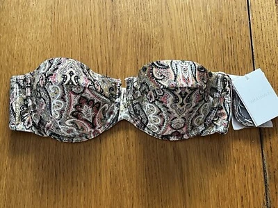 Zimmermann Paisley Freja Balconette Bra A/B 3 AU 14/US 10 Swimwear BNWT