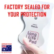 Omron HV-F127 TENS PADS - 2 Omron LONG LIFE ELECTRODE PADS - 100 + SOLD ⭐⭐⭐⭐⭐