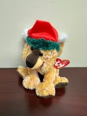 Beanie Babies 2000 "Jinglepup" The Holiday Dog w/Heart Tag