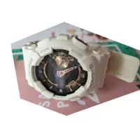 在飛比找蝦皮購物優惠-CASIO 手錶 G-SHOCK GA-110RG-7A 白