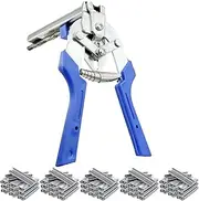Hog Rings And Pliers - Multi-function Type M Panel Clip Pliers - Workholding Devices for Fencing Panel Industrial Bird Auto Crafts Home Improvement