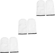 minkissy Adjustable Straps Paraffin Wax Care Mitts Cloth Bath Gloves Hot Wax Therapy Mittens for Hand Self-application for Home Care