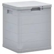Garden Storage Box 90 L Light Grey Storage Deck Boxes