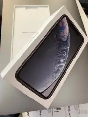 EMPTY BOX For Apple iPhone XR Black 64gb NO Accessories