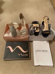 Dress Shoes 2/pair 8 1/2
