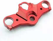 CNC Motorcycle Lowering Triple Tree Front Upper Top Clamp Accessories for Suzuki GSX250R GSXR250 2016 2017 2018 Decorate (Color : Red)