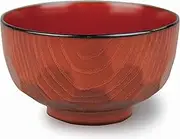 Miyamoto Sangyo Soup Bowl, Tortoise Shell, Wooden Storage