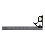 Joyzan Combination Square, Adjustable Sliding Squares Ruler Protractor Level