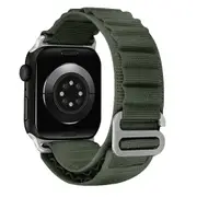 Alpine Loop Watch Band Strap Compatible Sport Soft Watch Band with Apple iWatch-Green