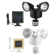 LED Solar Powered outdoor security lights for house garage with Motion Sensor