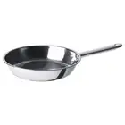 Frying Pan 24cm Stainless Steel Nonstick Skillet Cookware Kitchen Induction 3ply