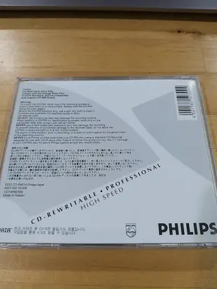 《莫莫購物》可重複 燒錄片 PHILIPS 飛利浦 CD-RW 74 74min/650MB 光碟片(一盒五片裝)