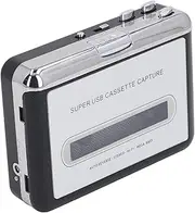 Cassette Tape to MP3 Converter, Portable with Earphones, Built in Microphone, USB Converter, for iOS CD Player, Sports Travel