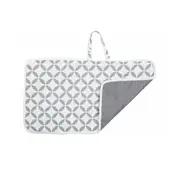 Portable Waterproof Reusable Baby Change Mat Nappy Diaper White Hollow Circle