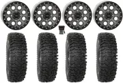 System 3 SB-7 15" Wheels Ti (4+3) 33" RC500S Sticky Tires Commander Maverick