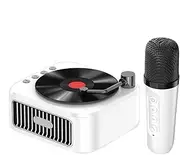 Portable Karaoke Machine - Small Wireless Karaoke Machine - Retro Singing Toy Handheld Portable Music Player for Toddler & Party