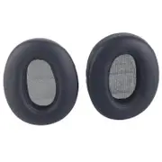 Ear Cushions Replacement Soft Protein Leather Noise Isolation Foam Thickened Ear Pads for WH XB910N Headphones