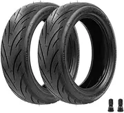 FKAUPUZTY 60/70-6.5 Tubeless Tire Fit For Segway Fit For Ninebot Max G30 G30D G30P Electric Scooter 10 Inch Front And Rear Outer Tyre Parts(2PCS)