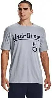 [Under Armour] Men's Baseball Script SS Loose Fit Tee