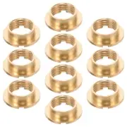 10 Pcs Quartz Clock Nut Wall Movement Accessory Accessories Replacement Part