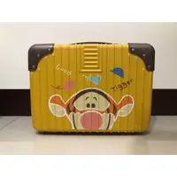 在飛比找蝦皮購物優惠-全新 全家 迪士尼 跳跳虎 行李箱 手提箱 （空箱）DISN