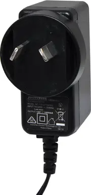 Powertran 12V DC Jack 1A Appliance Power Supply Adapter 2.5mm