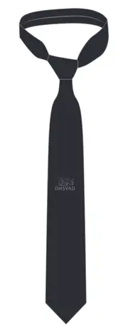 Snr Black Tie With Logo
