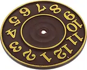 EXAOMBLE Modern Wall Clock Bird Design Replacement Parts for Clocks Easy Install Accurate Timekeeping