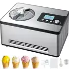 Automatic Ice Cream Maker 2L 180W LCD Fast Making Sorbet Yogurt Gelato