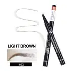 AU Waterproof Microblade Fork Eyebrow Liner Liquid Brush Tattoo Pen Pencil Ink