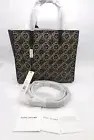 THE MARC JACOBS Mini Grind Signet Leather Crossbody Tote Handbag MK024034