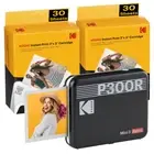 Kodak Mini 3 Retro P300R Portable Photo Printer+60 Sheets Include Wireless-Black
