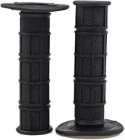7/8" 22mm Motorcycle Handlebar Grips Non Slip Soft Rubber Grips for Dirt Bike, ATV, 3 Wheeler, Compatible with Arctic Cat 250, Polaris Sportsman 450, Recon, Forman Durable ATV Quad Parts
