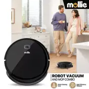 2800Pa[VACUUM+MOPPING]Robot Vacuum Cleaner Self-Charging WiFi App+Remote Control