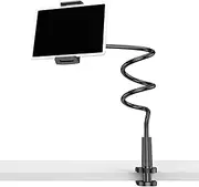 39.3inch Gooseneck Phone Holder,Gooseneck Tablet Holder Adjustable Tablet Holder Mount, Flexible Tablet Arm Clamp Long Arm Bed Desk Bracket for iPhone New iPad Pro 4-7Inches