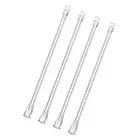 Clear Blind Pull Sticks 30cm with Handle and Hook Acrylic Window Shade Rod Wand