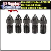 Creality Ender 3 v3 SE Hardened Steel Nozzles, Nozzle Ender 3 v3 SE Hotends