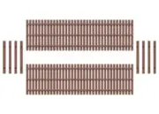 Peco Wooden Fencing OO Gauge Model Railway 437