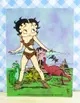 【震撼精品百貨】Betty Boop_貝蒂~貼紙-恐龍