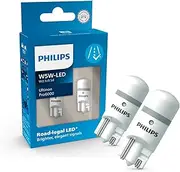 Philips Ultinon Pro6000 W5W T10 LED Road Legal 6000K Vehicle Lighting Model Specific Approval Parking Light Position Light Universal Interior