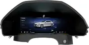 12.3 Inch LCD Digital Instrument Cluster Dashboard Compatible for Benz E-Class W212 S212 2013-2016 NTG4.5 NTG5.0 Virtual Cockpit