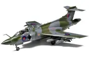 1/48 Aircraft Model Kit Level 4 Blackburn Buccaneer S.2B 3 Scheme Options Air...