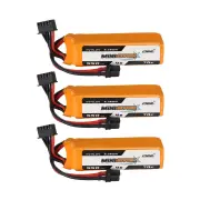 3PCS CNHL MiniStar 15.2V 550mAh 70C 4S LiPo Battery XT30U Plug for RC Drone FPV Racing