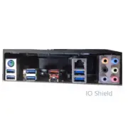 For Gigabyte X299 AORUS Gaming3 baffle IO Shield I/O Shield Backplate