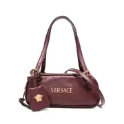 [Versace] Versace Tag Bowling Shoulder Bag ONE SIZE RED