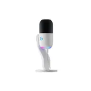 Logitech Yeti GX Dynamic RGB Desktop Gaming Microphone (White)